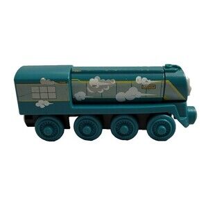 Thomas & Friends Roll N Whistle Connor Wooden Train DFX22 Lights Sounds 2012